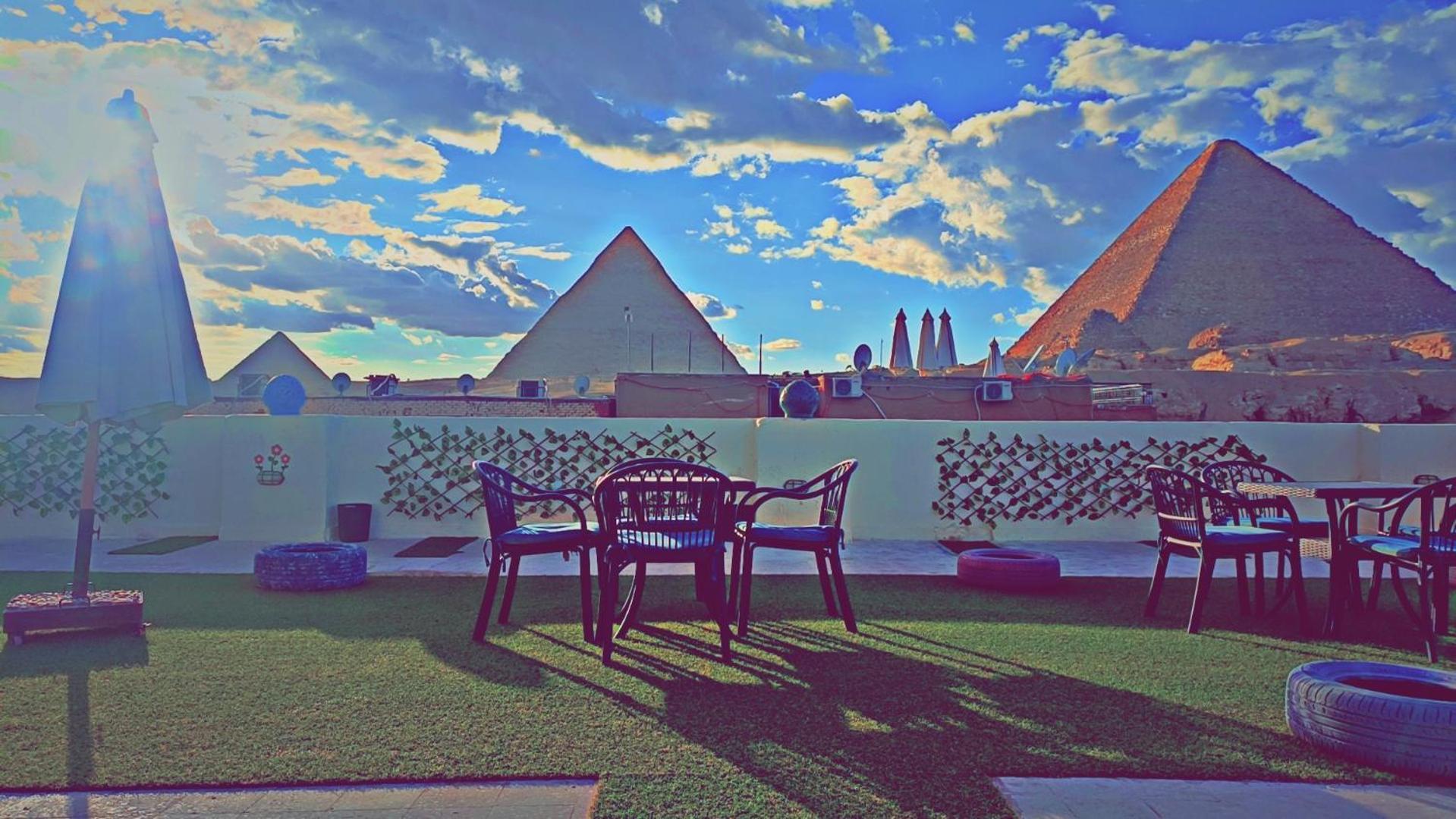 Solima Pyramids Inn Kafret el-Gabal Екстериор снимка