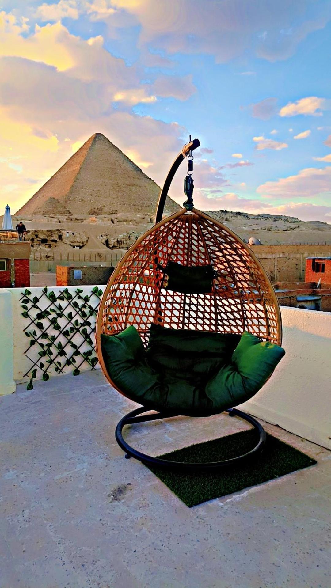 Solima Pyramids Inn Kafret el-Gabal Екстериор снимка