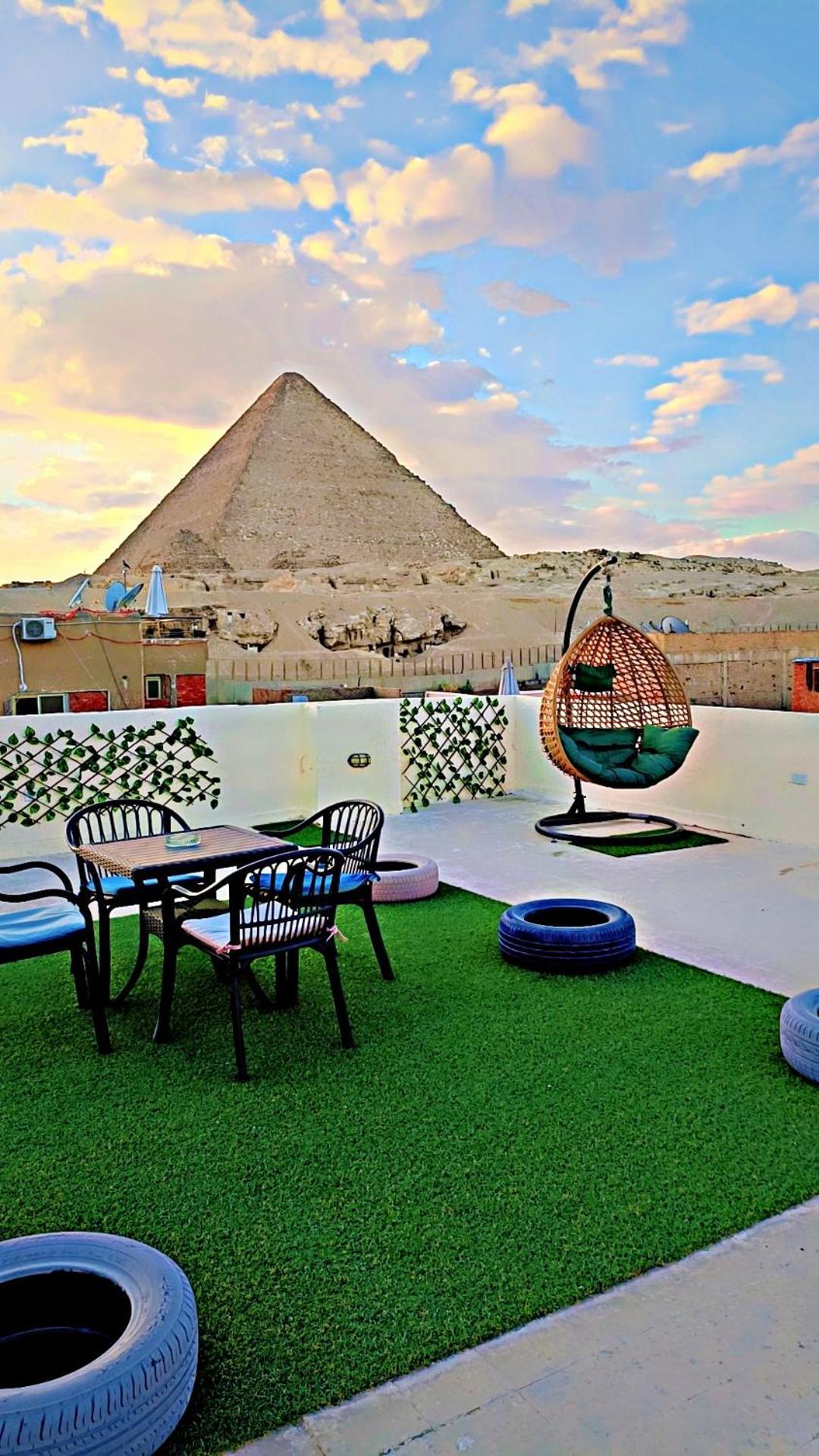 Solima Pyramids Inn Kafret el-Gabal Екстериор снимка